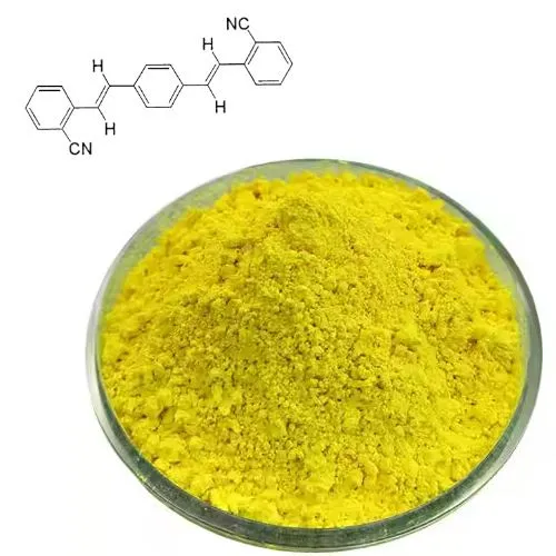 Optical Brightener 1, 4- bis (4- cianostyryl) benzolpor CAS 13001-40-6}