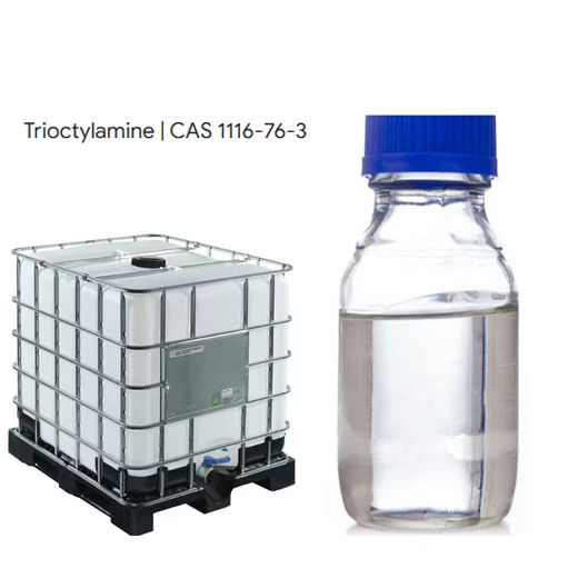Magas tisztaságú triokti -amin Toa folyékony CAS 1116-76-3