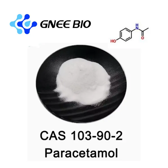 Paracetamol vagy acetaminofen gyógyszerészeti nyersanyag CAS 103-90-2