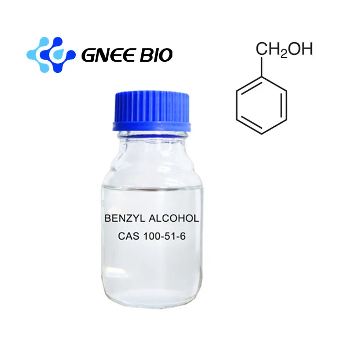 Tiszta benzil -alkohol 99% oldószer CAS 100-51-6